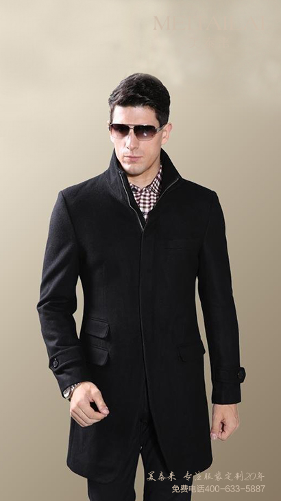 阿坝州男士大衣定做