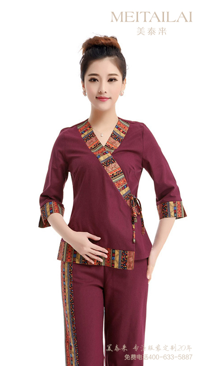 阿坝州东南亚风情酒店服装生产